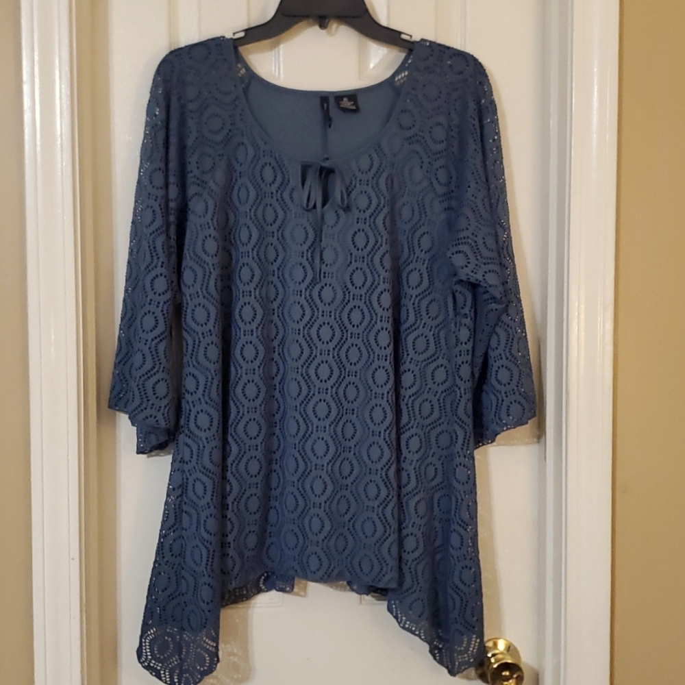 Country Blue Tunic‎